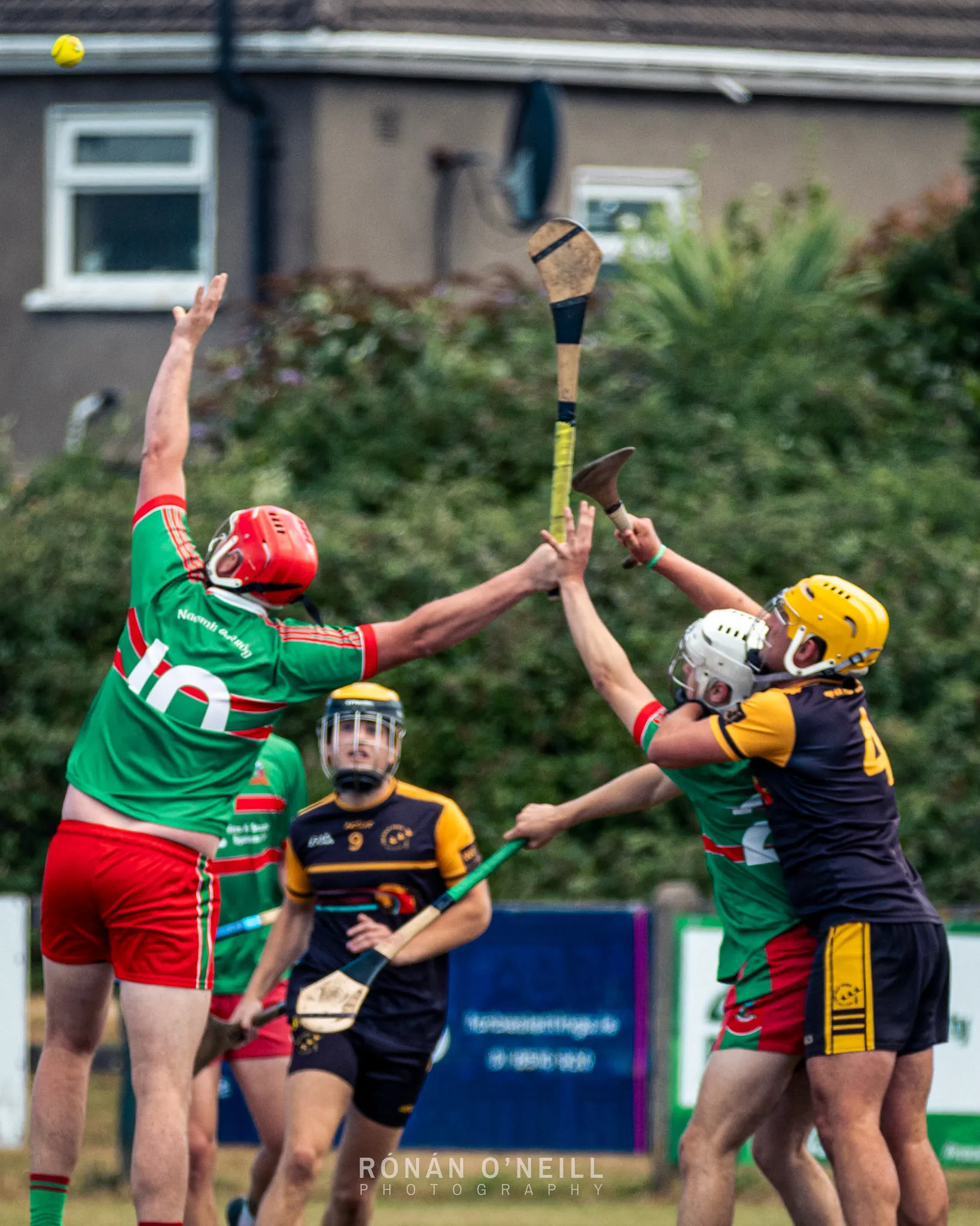 Naomh Barróg vs. Wild Geese — Dublin Junior B Hurling Championship, Pairc Barróg, July 2026 (photograph 27 of 40)