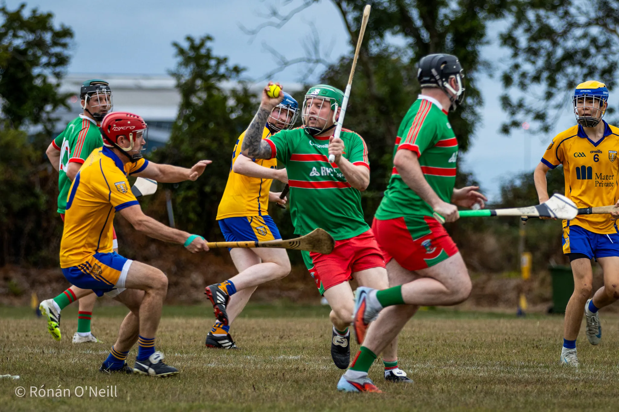 Naomh Barróg vs. Na Fianna — Dublin Junior G Hurling Championship, Collinstown, August 2026 (photograph 22 of 40)