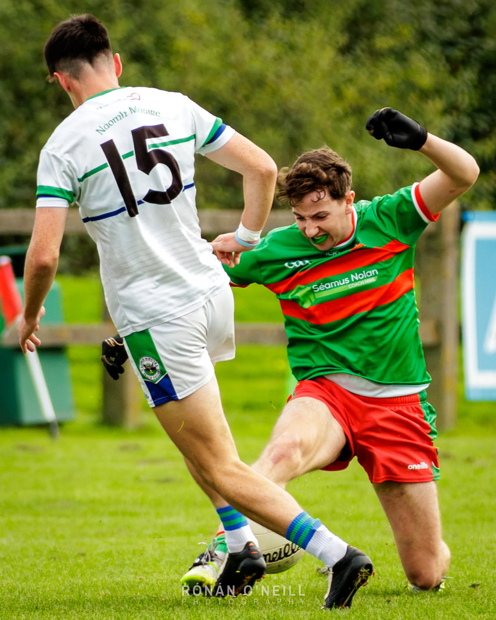 Naomh Barróg vs. St Mary's Saggart — Dublin Senior Football Championship 2, Pairc Barróg, September 2026 (photograph 20 of 40)