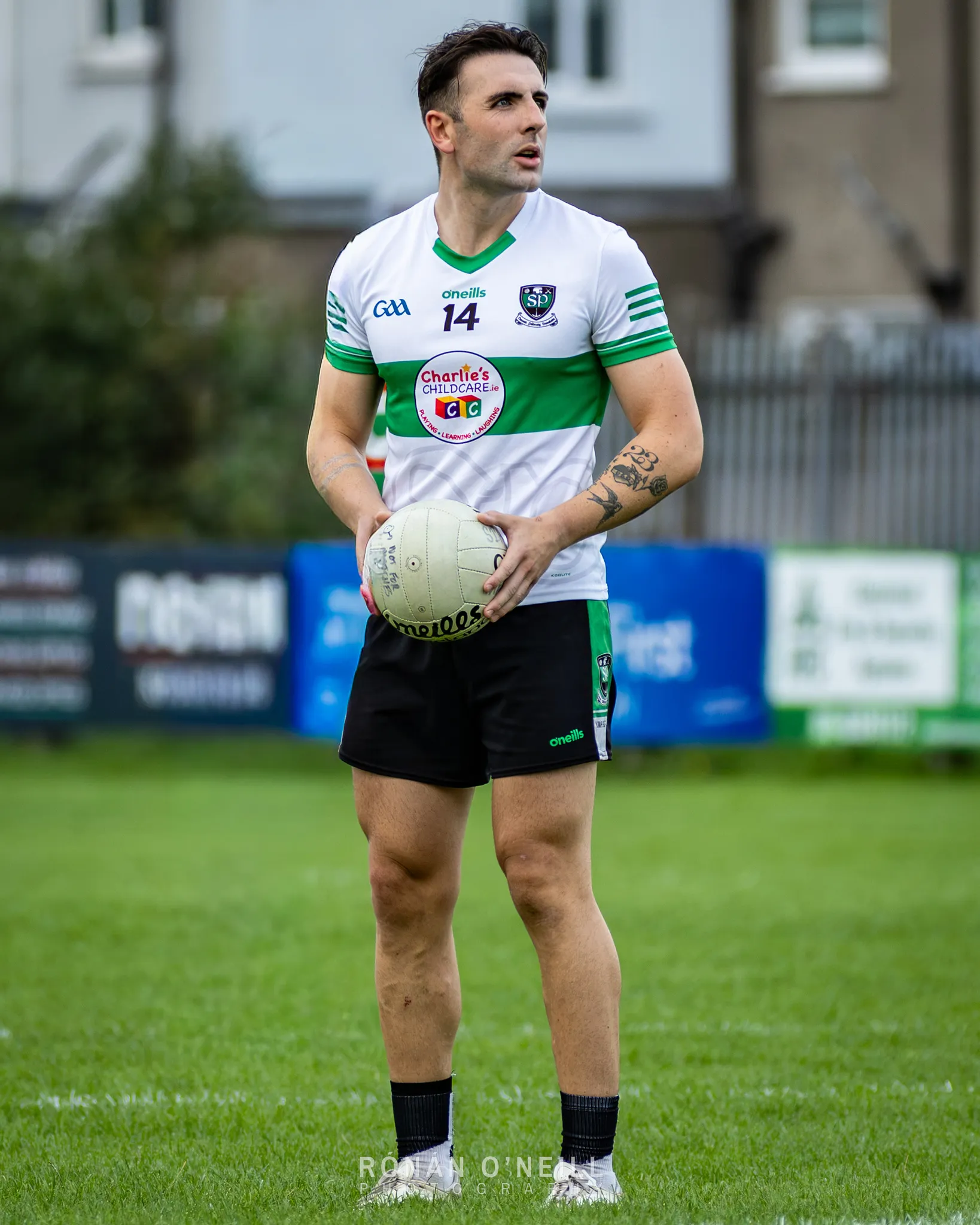 Naomh Barróg vs. St Patrick's Donabate — Dublin Senior Football Championship 2, Pairc Barróg, September 2026 (photograph 15 of 40)