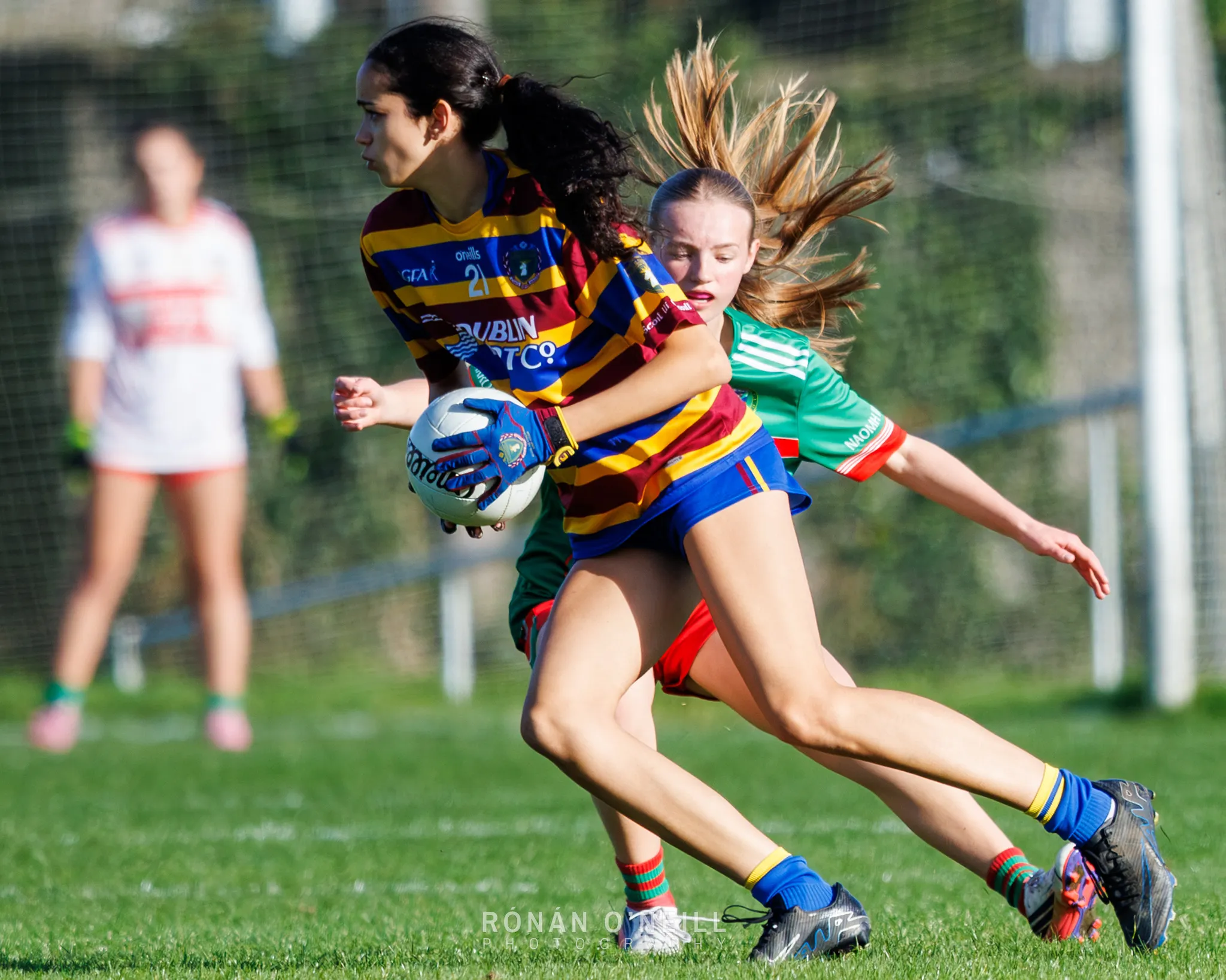 Naomh Barróg vs. Scoil Uí Chonaill — Dublin Minor Ladies Football Championship, Scoil Uí Chonaill, Clontarf Road, October 2026 (photograph 20 of 45)