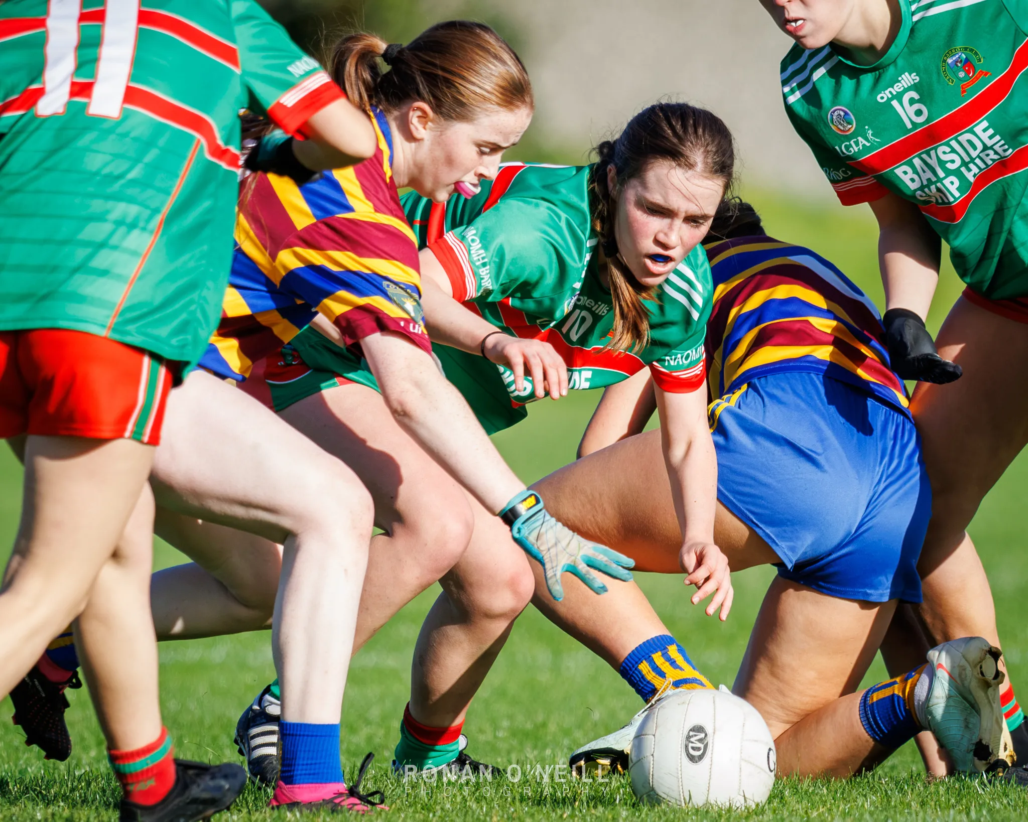 Naomh Barróg vs. Scoil Uí Chonaill — Dublin Minor Ladies Football Championship, Scoil Uí Chonaill, Clontarf Road, October 2026 (photograph 21 of 45)