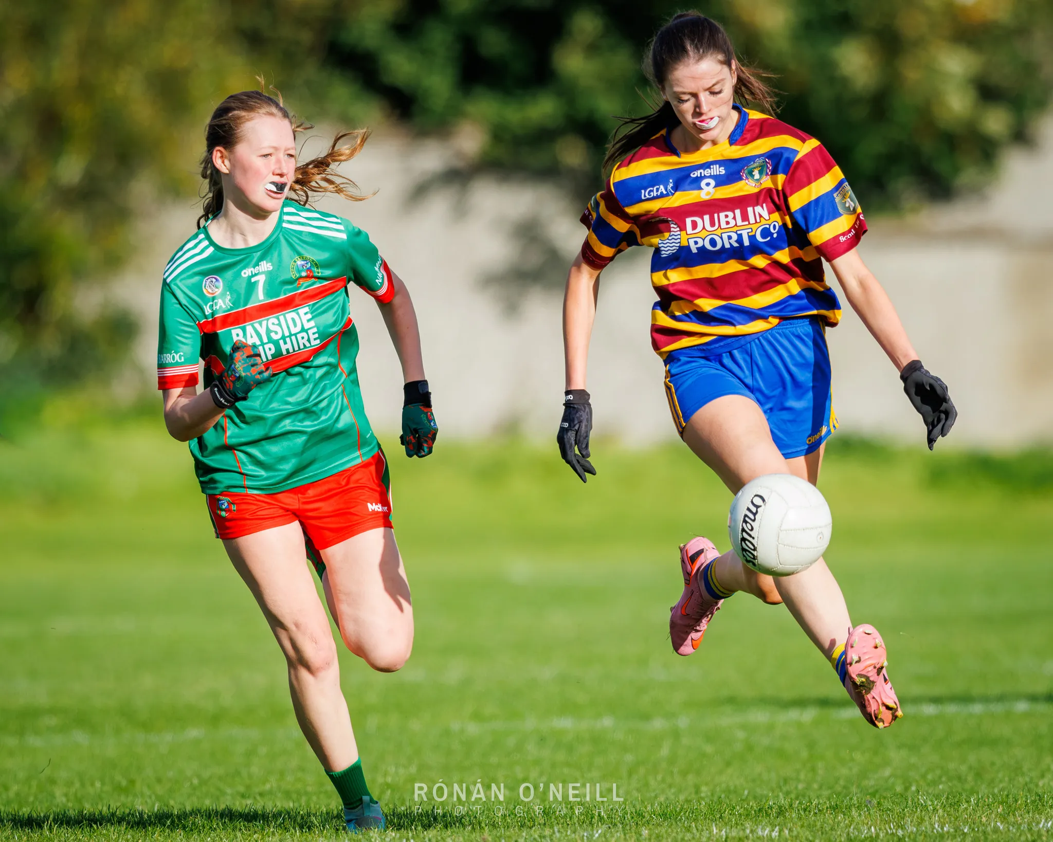 Naomh Barróg vs. Scoil Uí Chonaill — Dublin Minor Ladies Football Championship, Scoil Uí Chonaill, Clontarf Road, October 2026 (photograph 33 of 45)