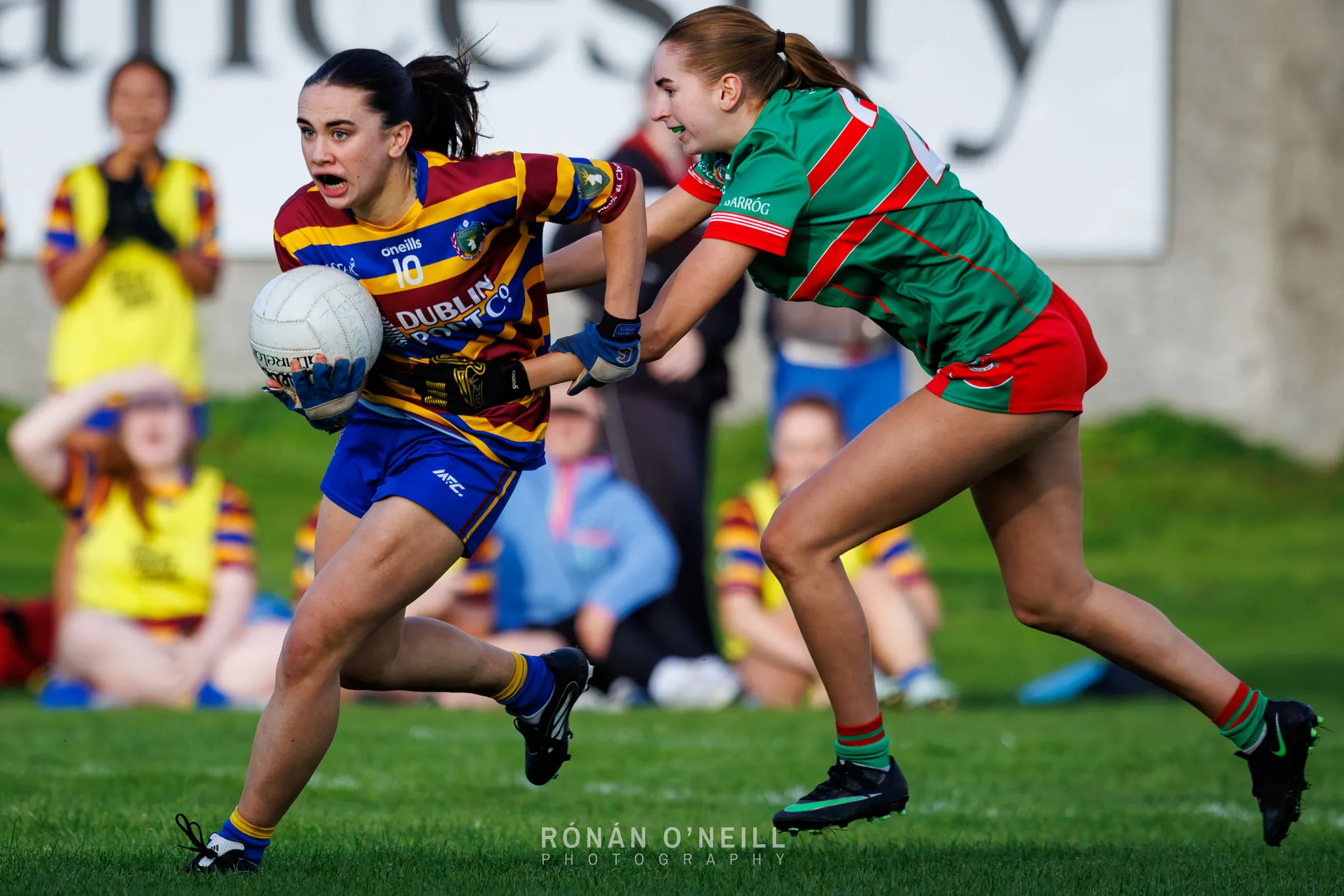 Naomh Barróg vs. Scoil Uí Chonaill — Dublin Minor Ladies Football Championship, Scoil Uí Chonaill, Clontarf Road, October 2026 (photograph 35 of 45)