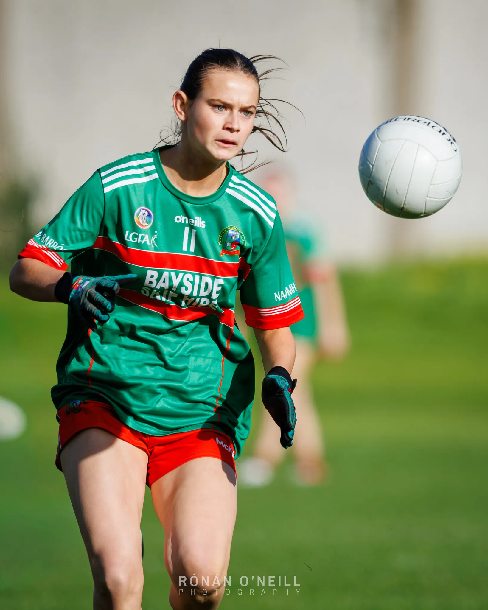 Naomh Barróg vs. Scoil Uí Chonaill — Dublin Minor Ladies Football Championship, Scoil Uí Chonaill, Clontarf Road, October 2026 (photograph 5 of 45)