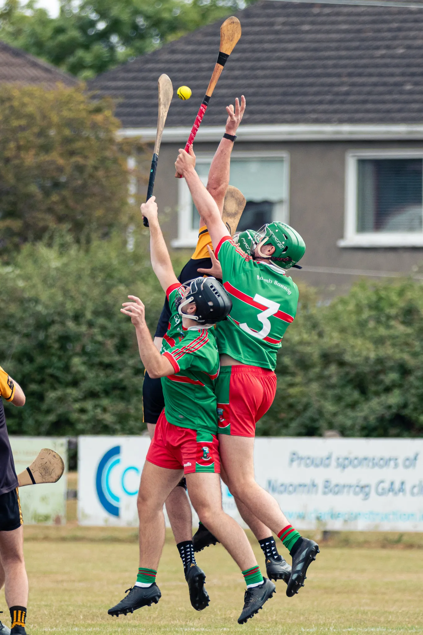 Naomh Barróg vs Wild Geese, junior hurling championship at Pairc Barróg, 2026