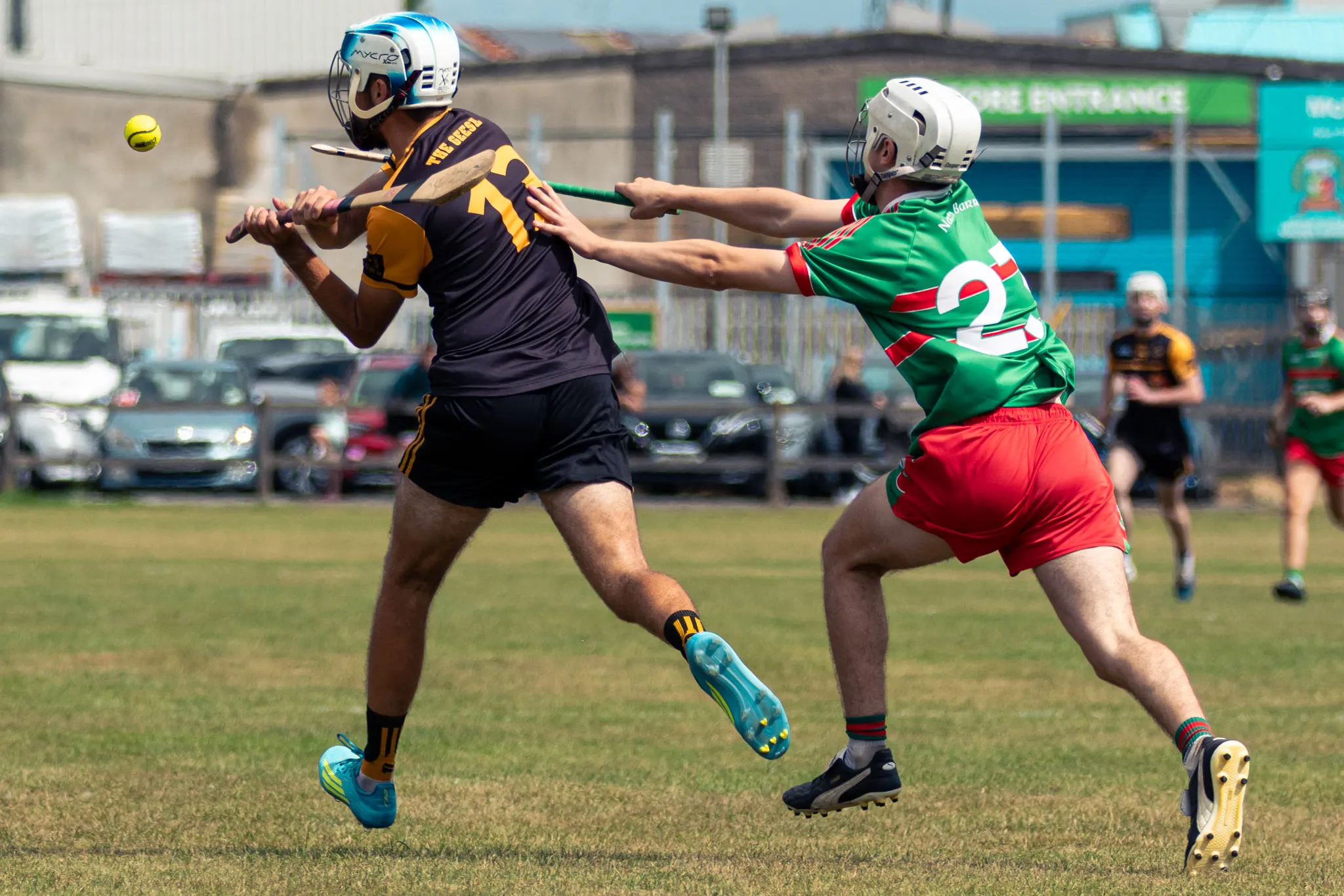 Naomh Barróg vs Wild Geese, junior hurling championship at Pairc Barróg, 2026