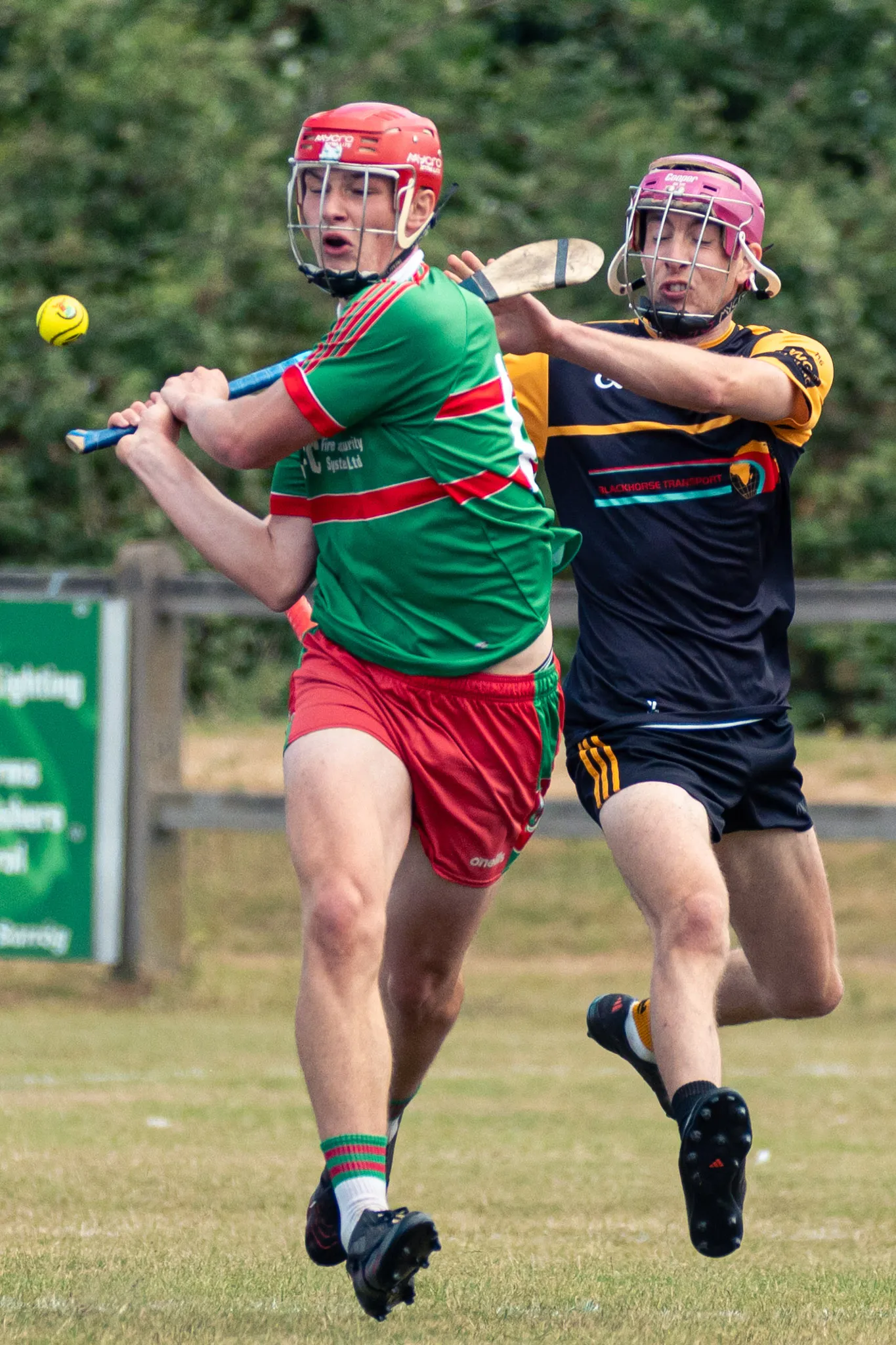 Naomh Barróg vs Wild Geese, junior hurling championship at Pairc Barróg, 2026
