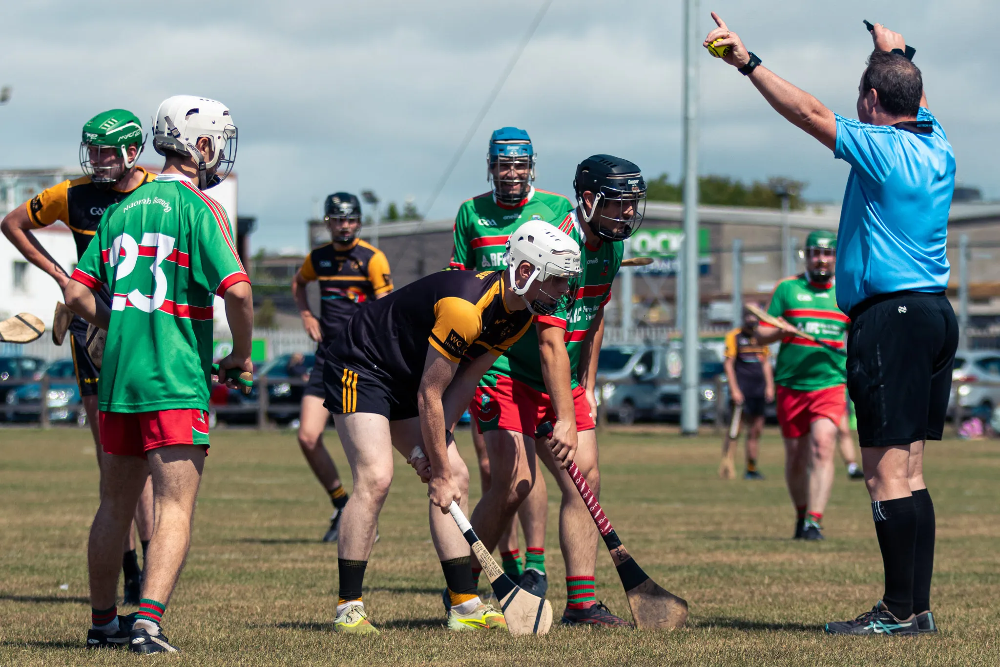 Naomh Barróg vs Wild Geese, junior hurling championship at Pairc Barróg, 2026