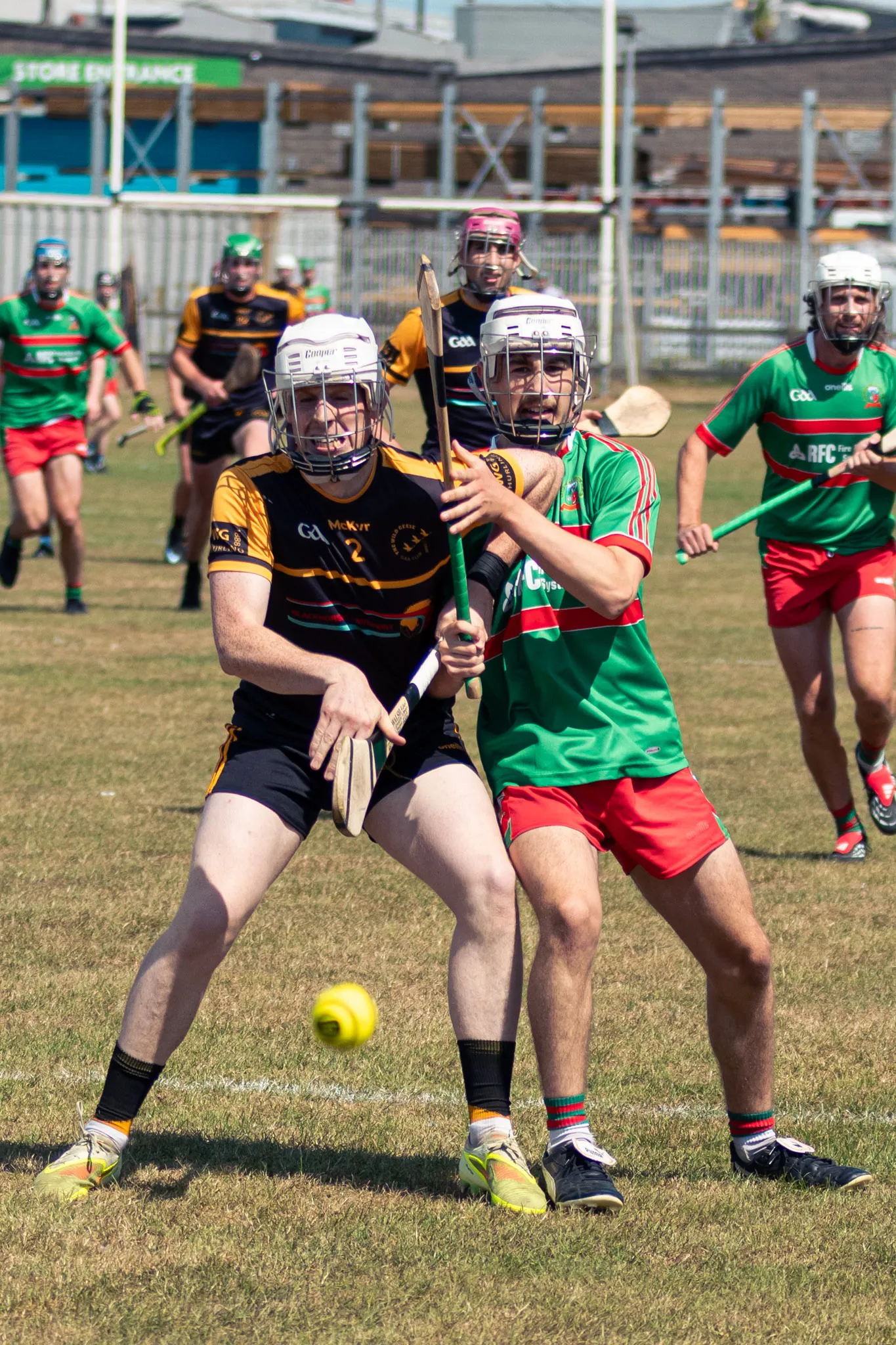 Naomh Barróg vs Wild Geese, junior hurling championship at Pairc Barróg, 2026