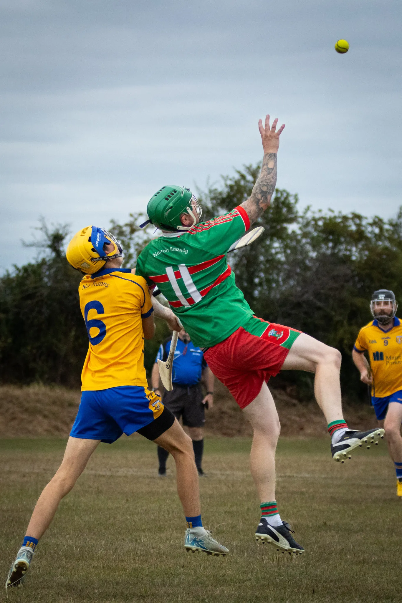 Naomh Barróg vs Na Fianna, junior hurling championship at Collinstown, 2026