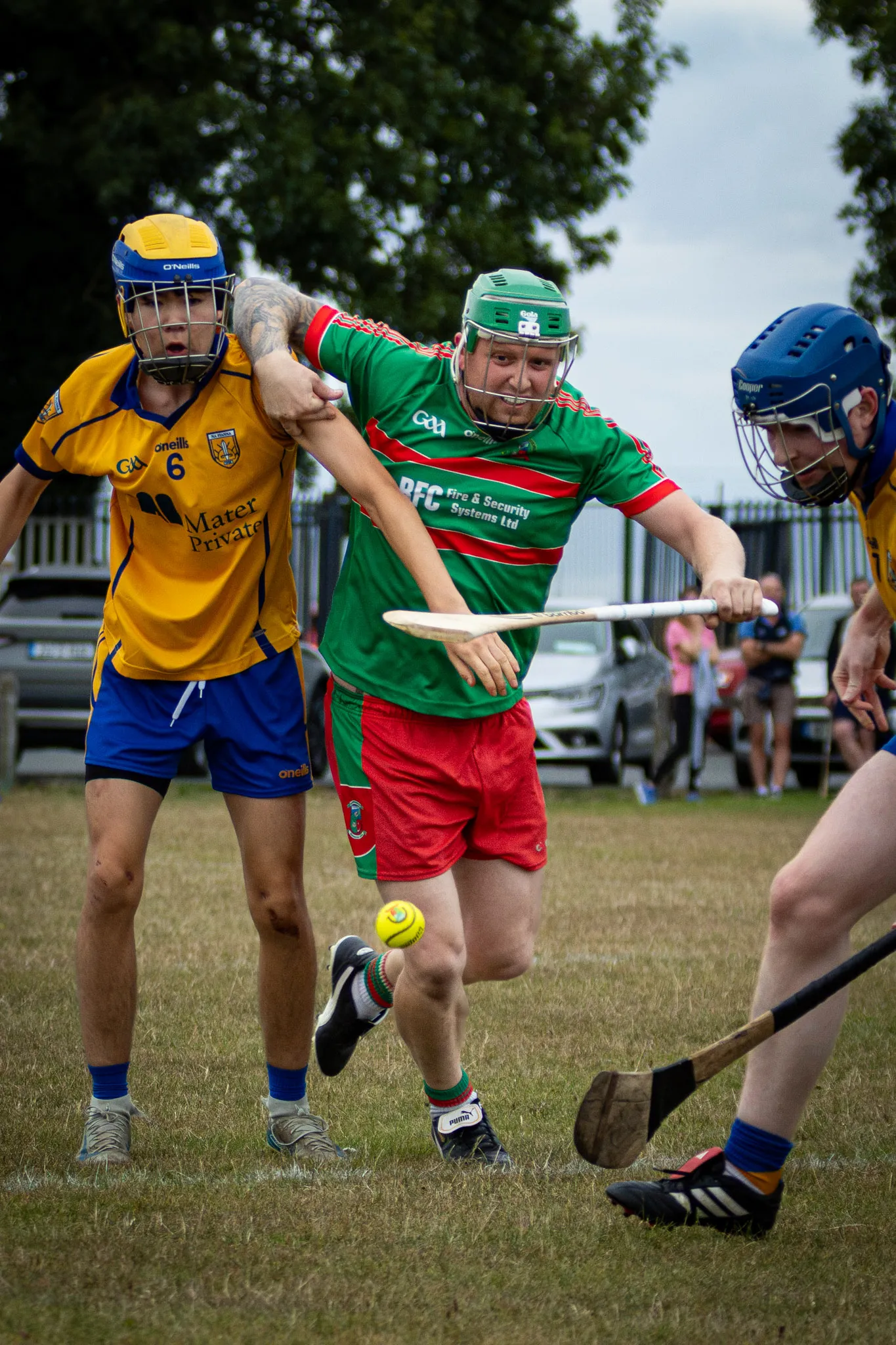 Naomh Barróg vs Na Fianna, junior hurling championship at Collinstown, 2026