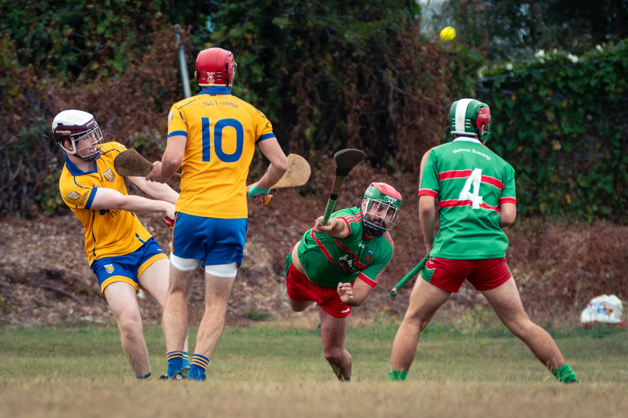 Naomh Barróg vs Na Fianna, junior hurling championship at Collinstown, 2026