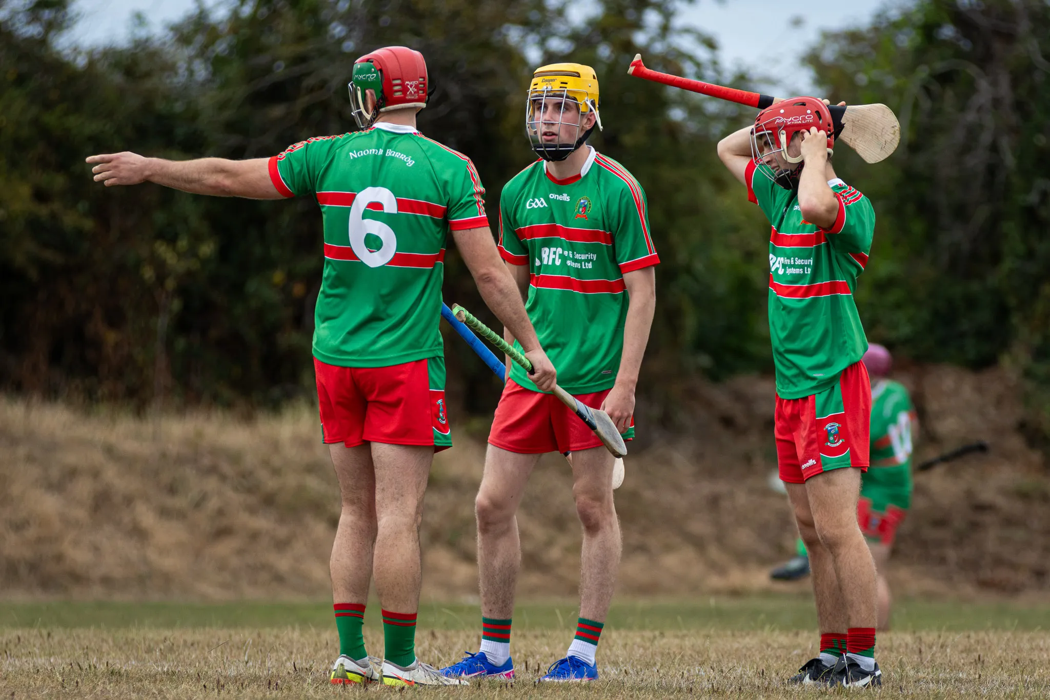Naomh Barróg vs Na Fianna, junior hurling championship at Collinstown, 2026