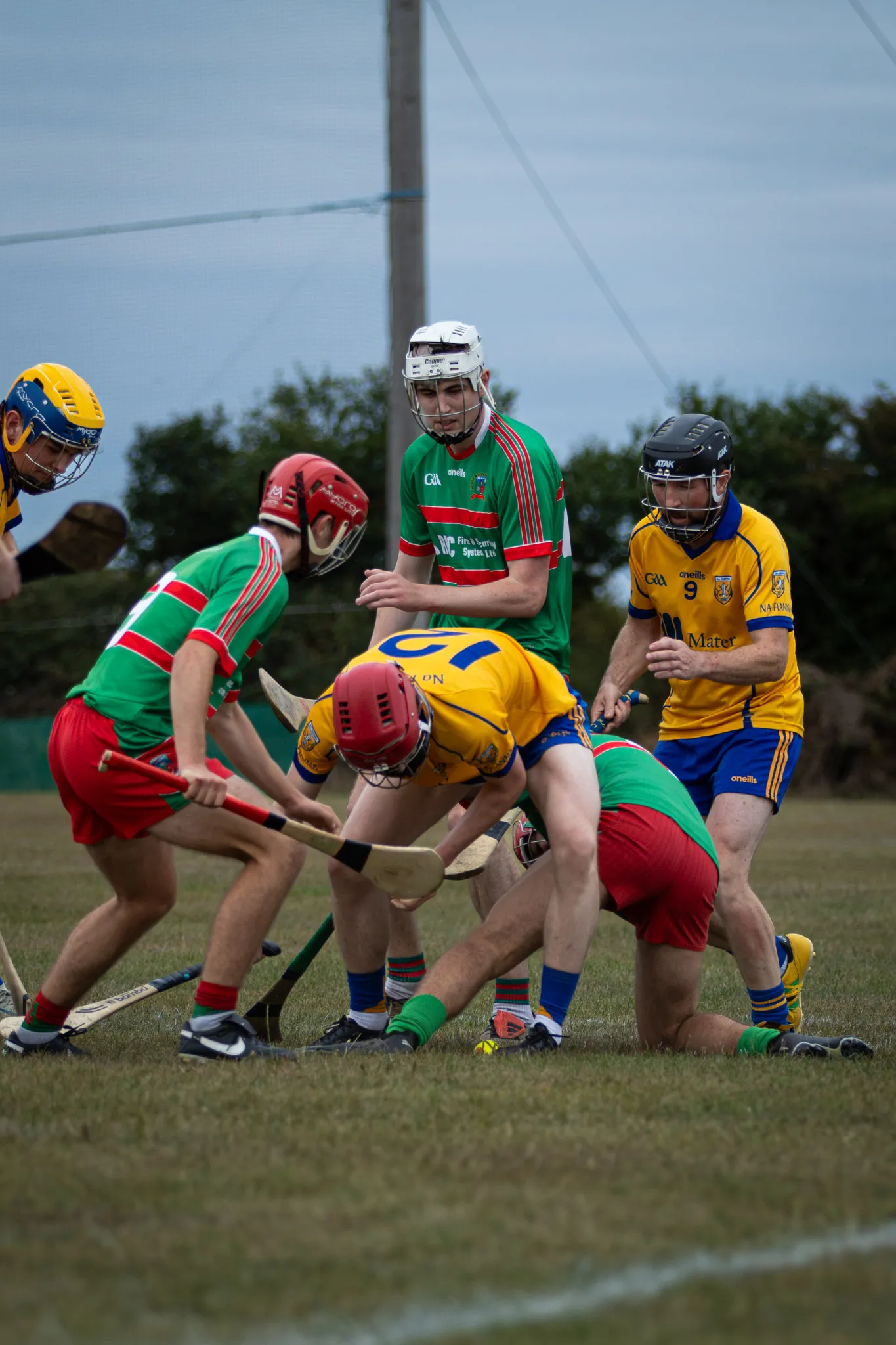 Naomh Barróg vs Na Fianna, junior hurling championship at Collinstown, 2026