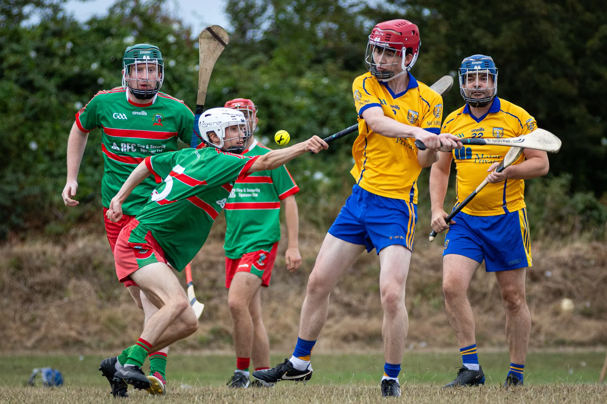Naomh Barróg vs Na Fianna, junior hurling championship at Collinstown, 2026