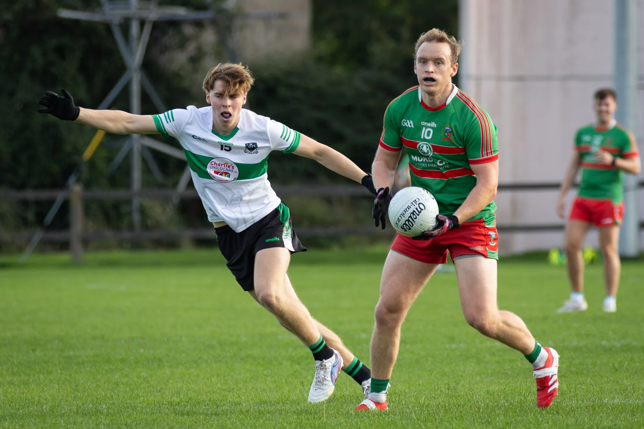 Naomh Barróg vs St Patrick's Donabate, senior football championship at Pairc Barróg, 2026