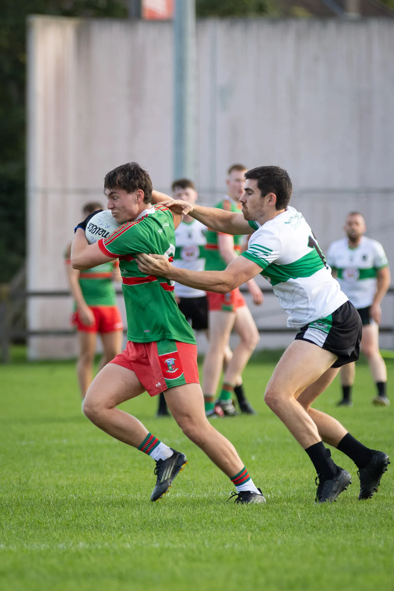 Naomh Barróg vs St Patrick's Donabate, senior football championship at Pairc Barróg, 2026