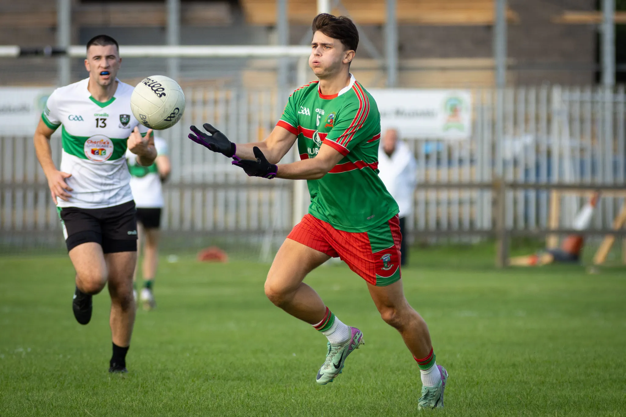 Naomh Barróg vs St Patrick's Donabate, senior football championship at Pairc Barróg, 2026