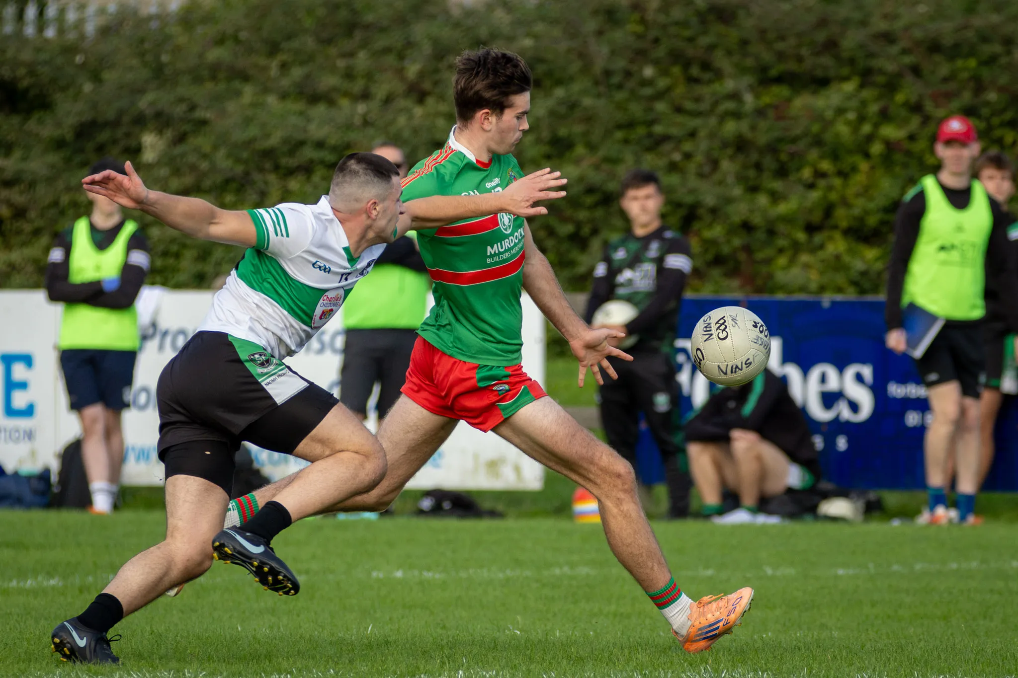Naomh Barróg vs St Patrick's Donabate, senior football championship at Pairc Barróg, 2026