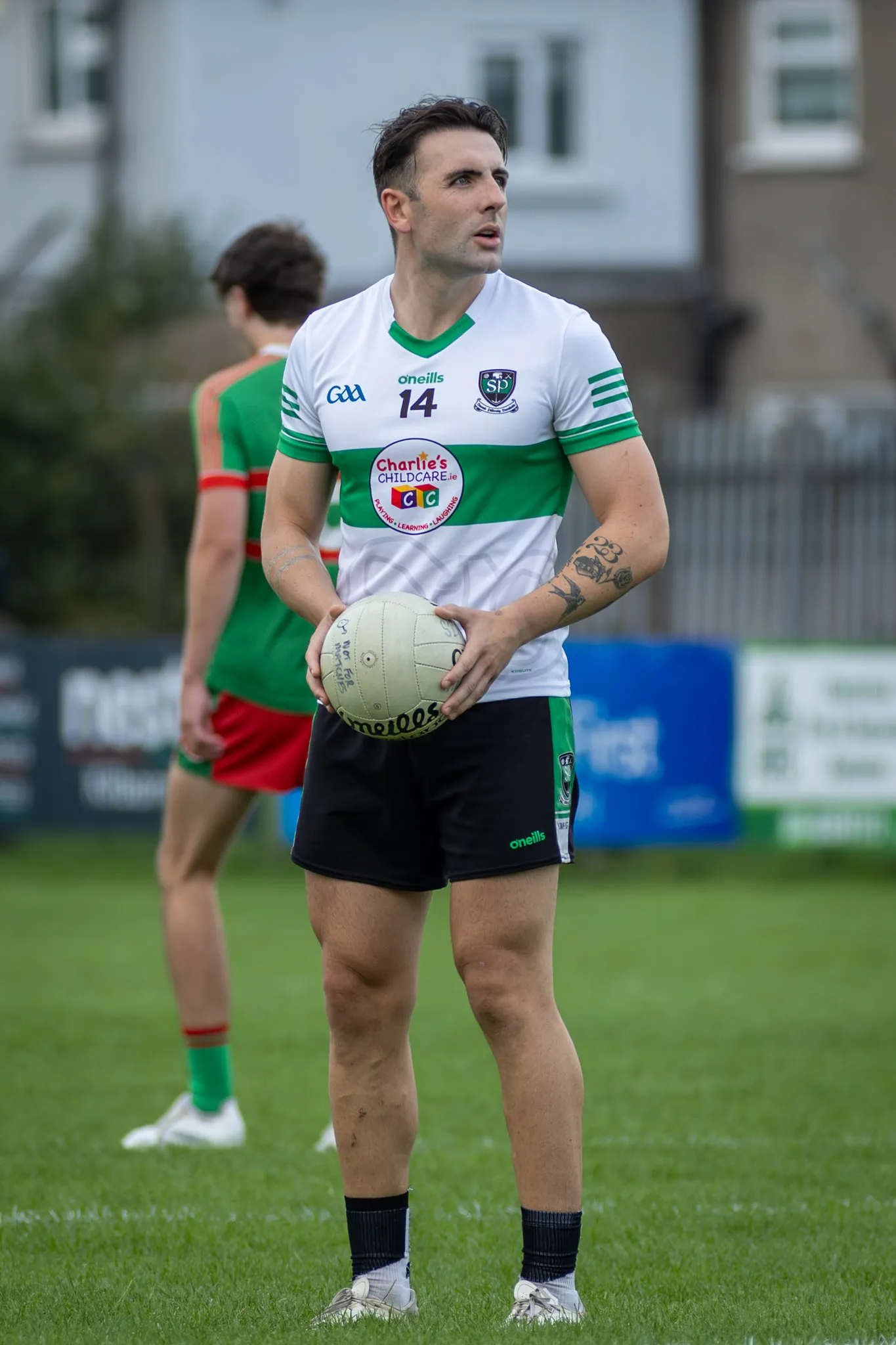 Naomh Barróg vs St Patrick's Donabate, senior football championship at Pairc Barróg, 2026