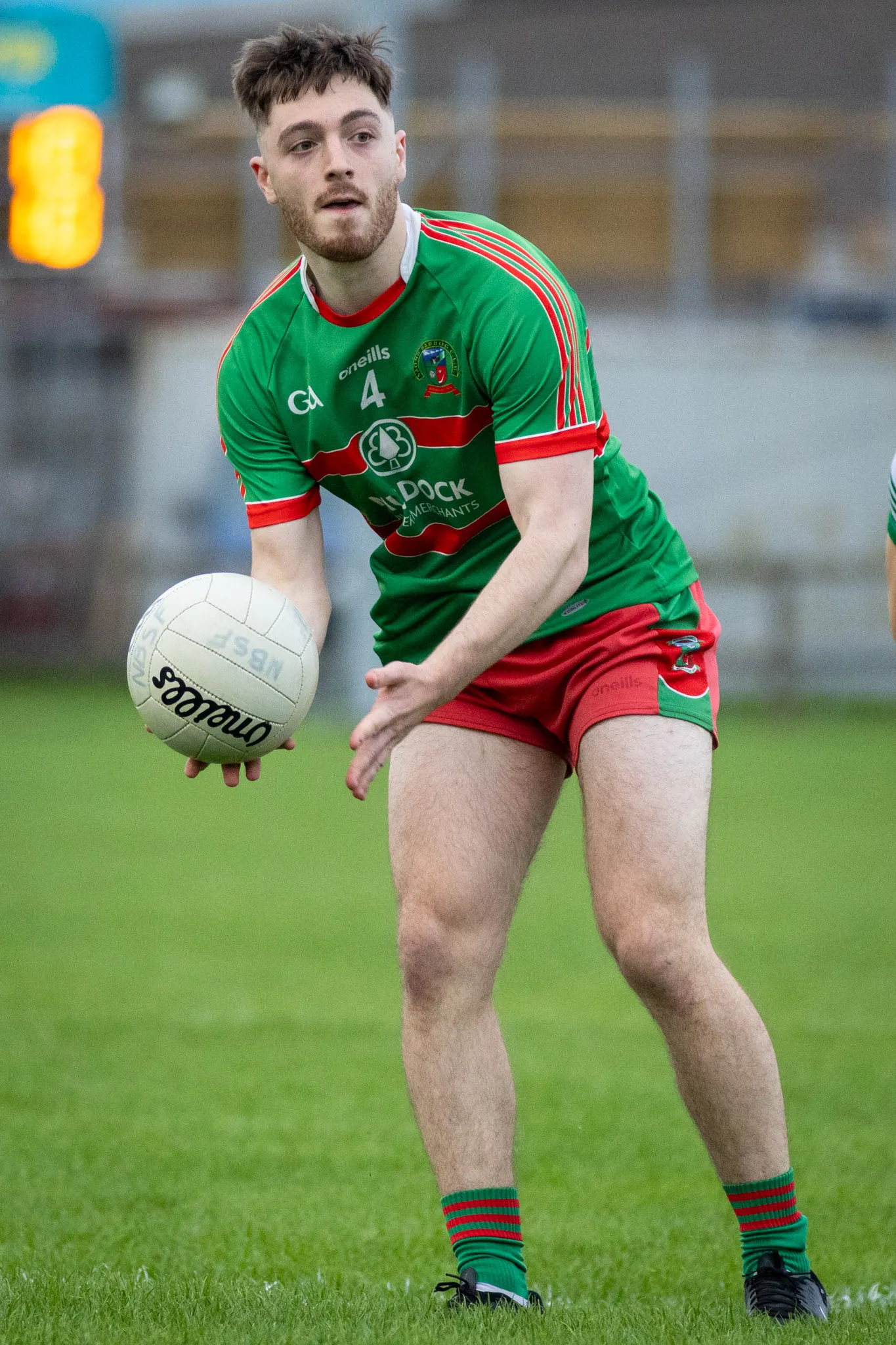 Naomh Barróg vs St Patrick's Donabate, senior football championship at Pairc Barróg, 2026