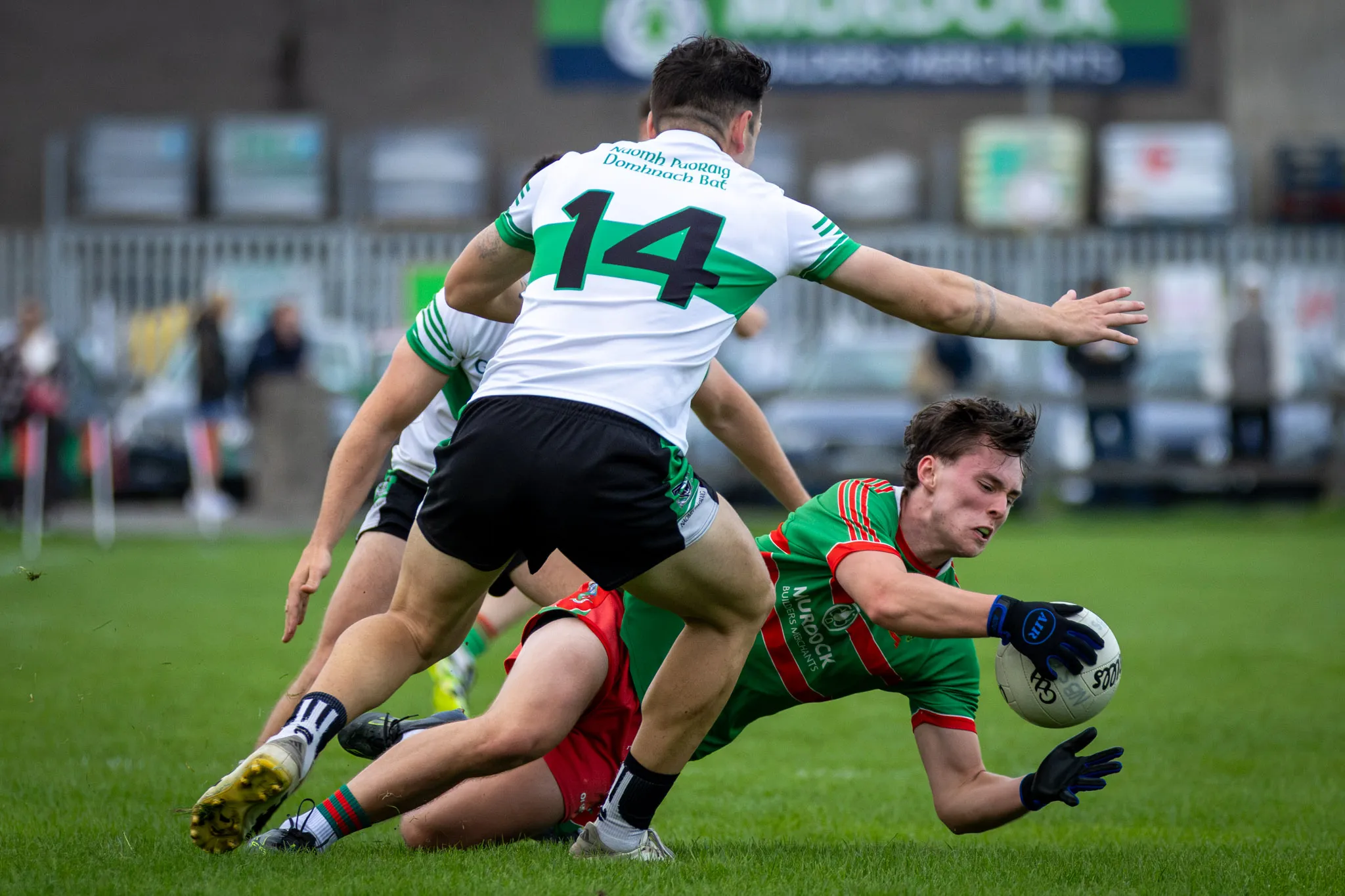 Naomh Barróg vs St Patrick's Donabate, senior football championship at Pairc Barróg, 2026