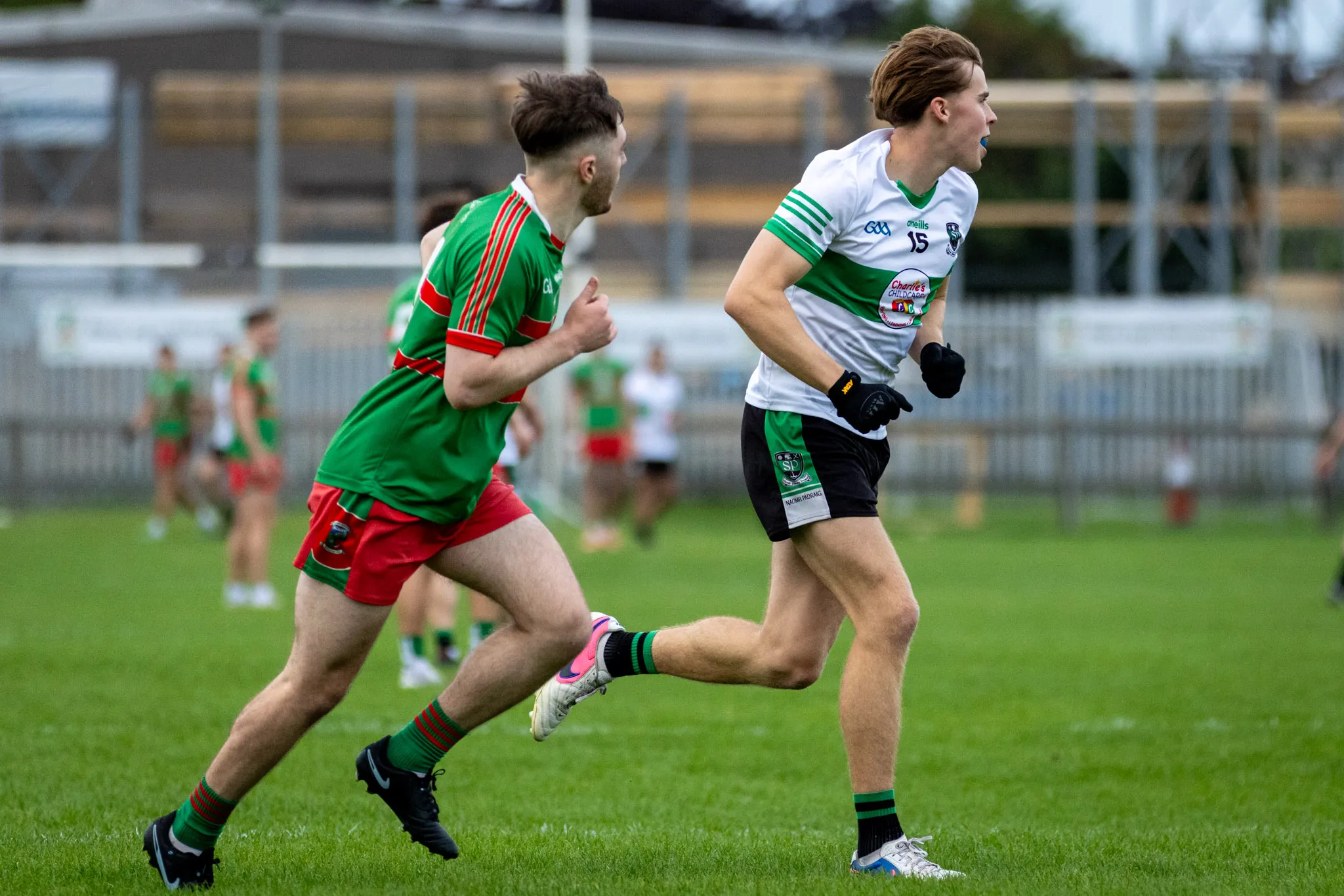 Naomh Barróg vs St Patrick's Donabate, senior football championship at Pairc Barróg, 2026