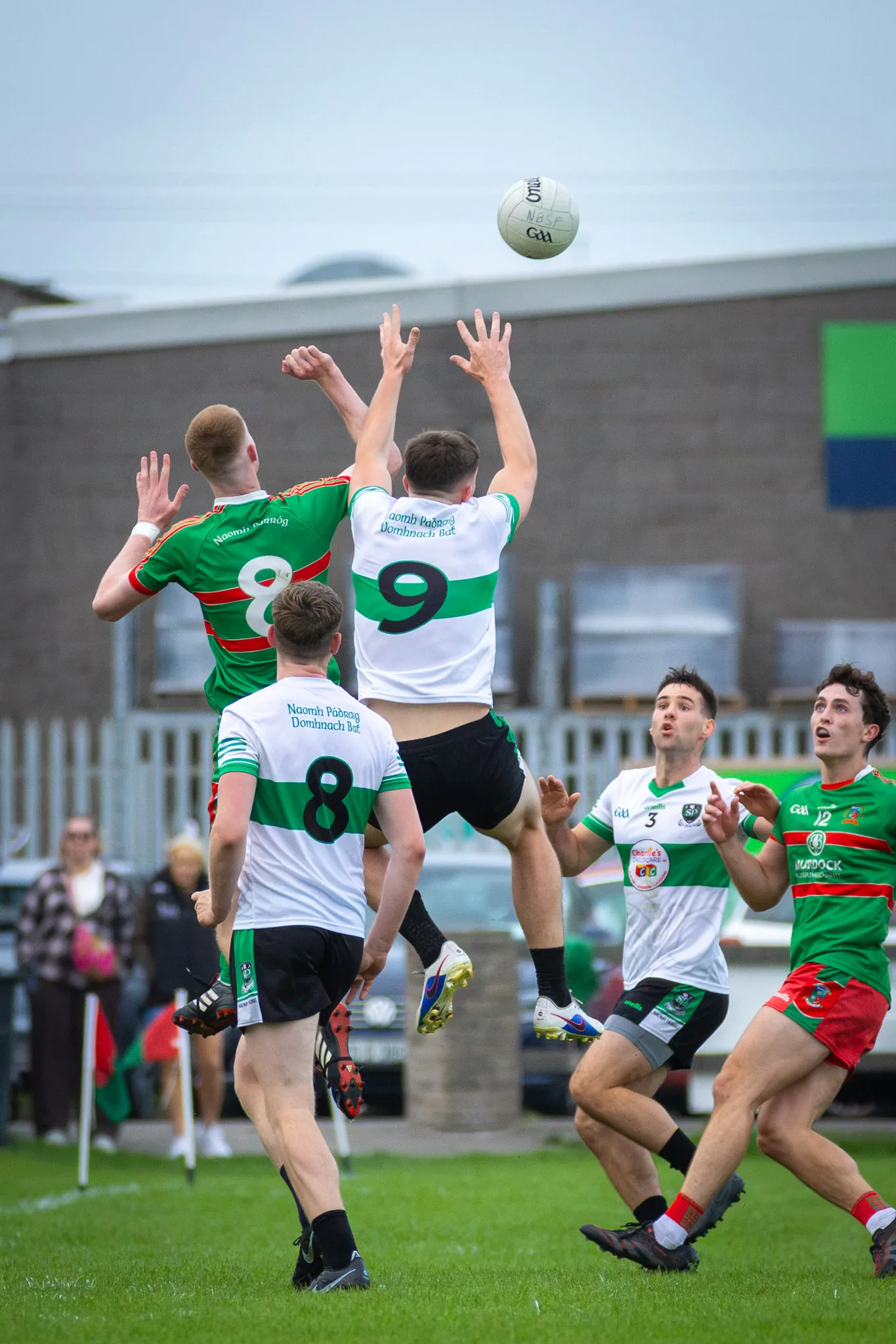 Naomh Barróg vs St Patrick's Donabate, senior football championship at Pairc Barróg, 2026