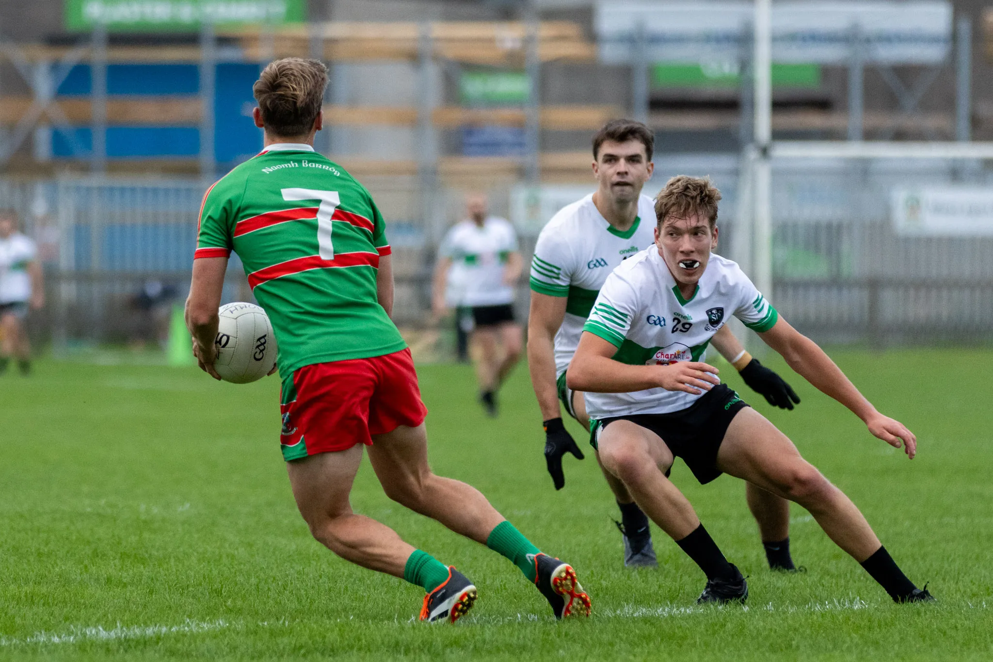 Naomh Barróg vs St Patrick's Donabate, senior football championship at Pairc Barróg, 2026