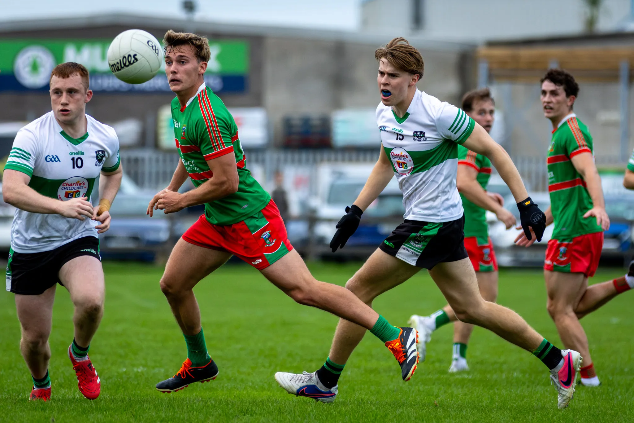 Naomh Barróg vs St Patrick's Donabate, senior football championship at Pairc Barróg, 2026