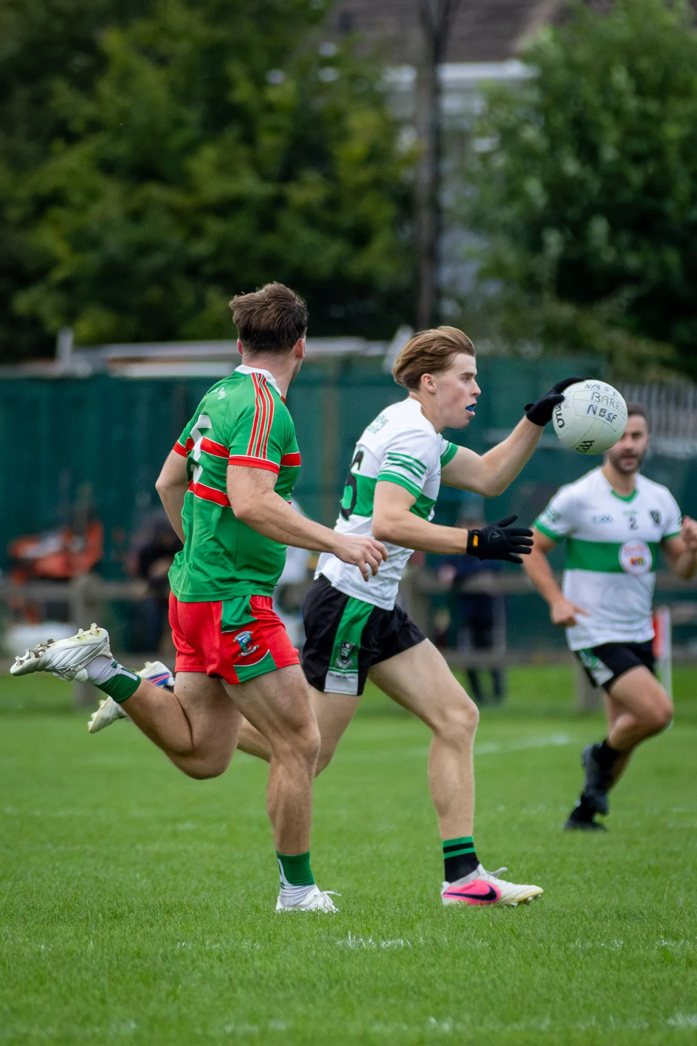 Naomh Barróg vs St Patrick's Donabate, senior football championship at Pairc Barróg, 2026