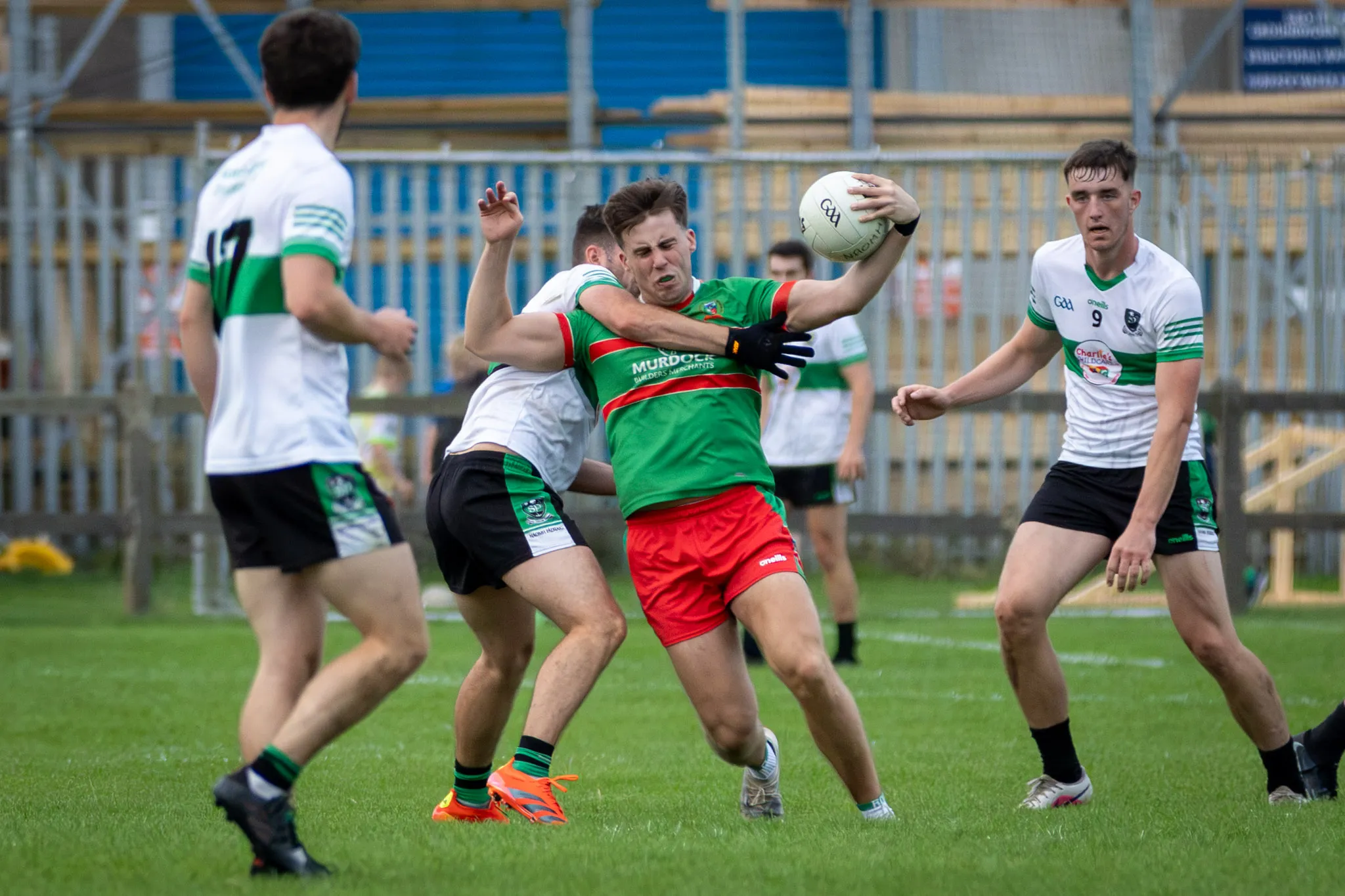Naomh Barróg vs St Patrick's Donabate, senior football championship at Pairc Barróg, 2026