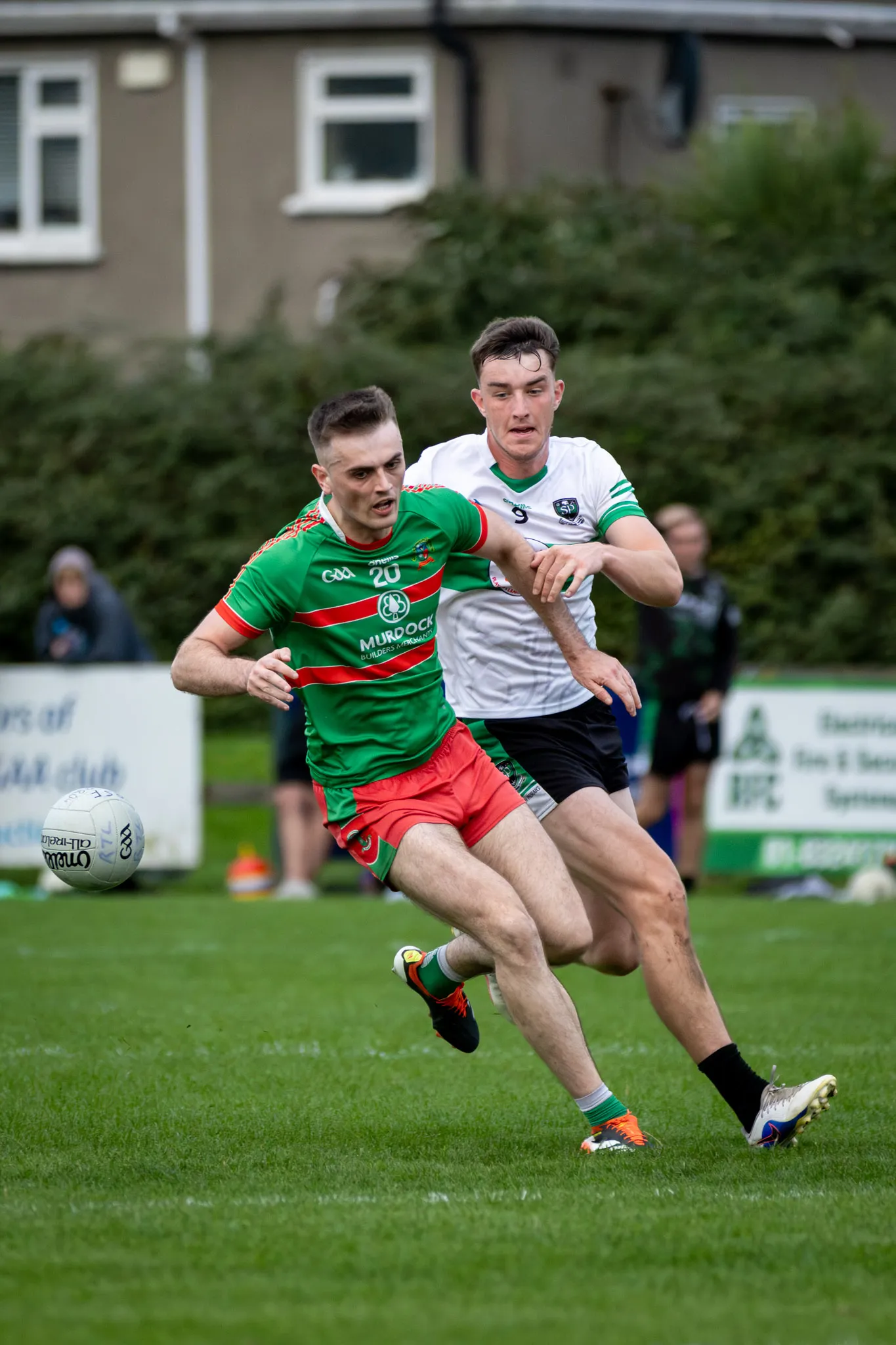 Naomh Barróg vs St Patrick's Donabate, senior football championship at Pairc Barróg, 2026