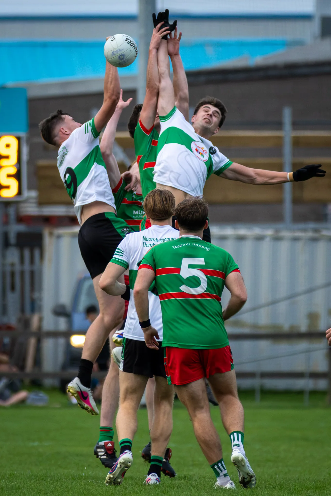 Naomh Barróg vs St Patrick's Donabate, senior football championship at Pairc Barróg, 2026