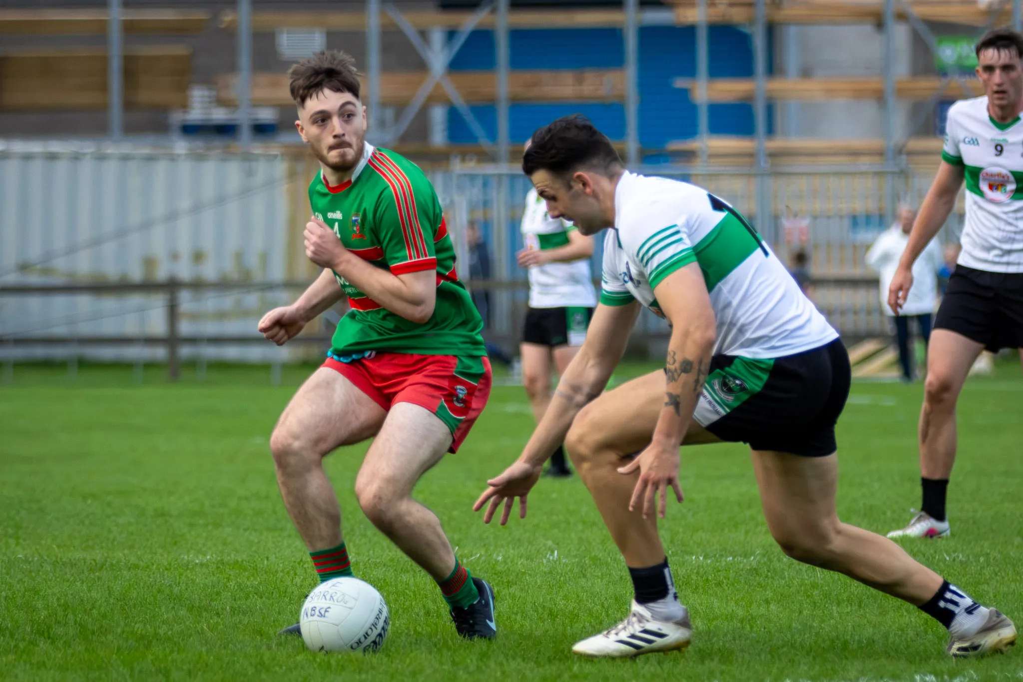 Naomh Barróg vs St Patrick's Donabate, senior football championship at Pairc Barróg, 2026